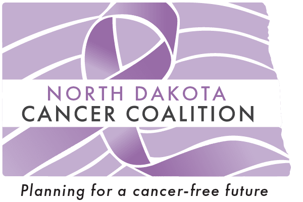 An alternative version of the North Dakota Cancer Coalition logo.