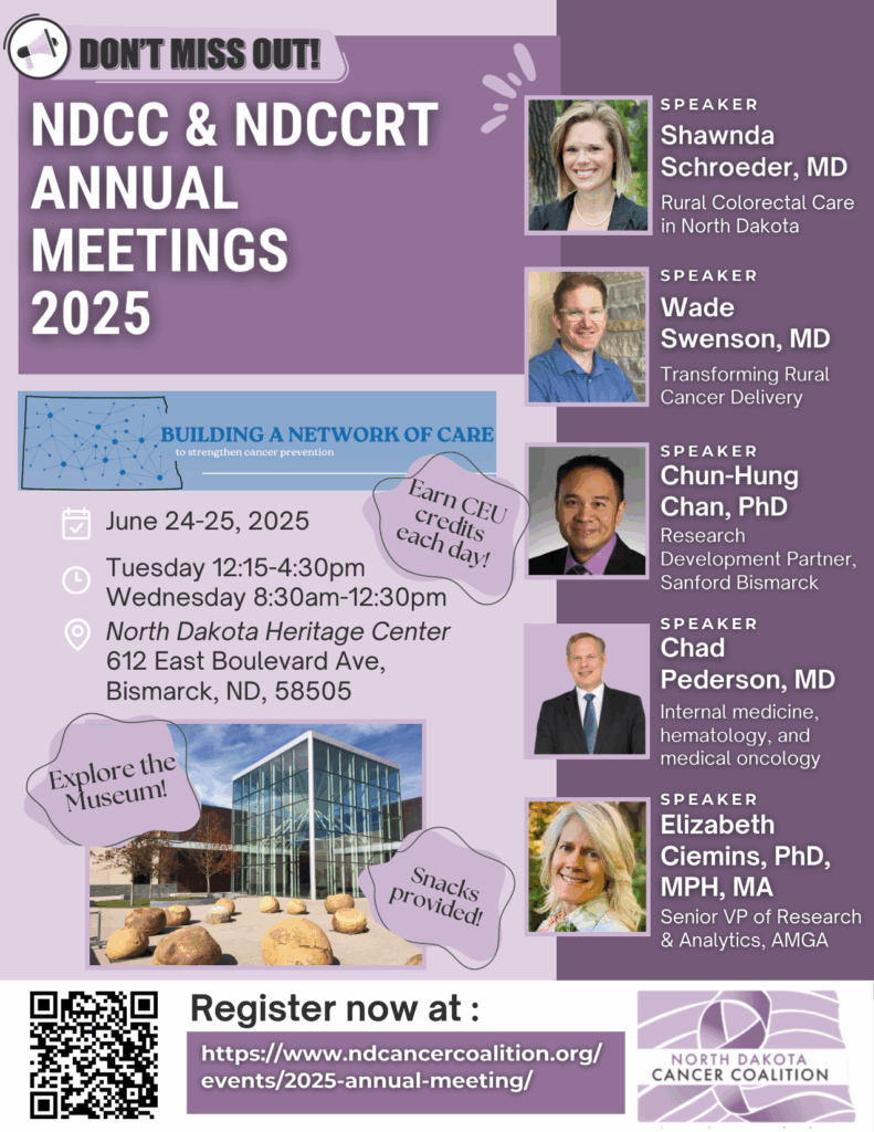 Ndcc & ndccrt annual meetings 2025 flyer 4.25 x 5.5