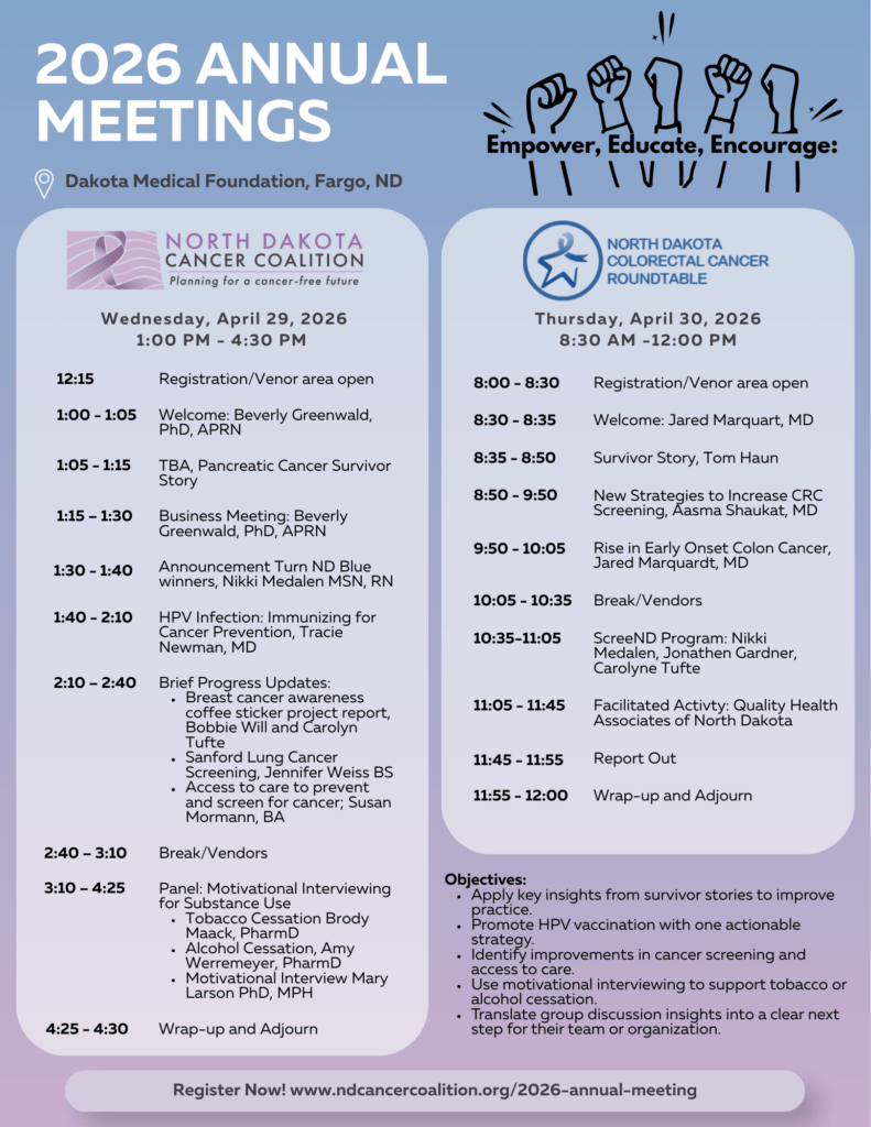 Annual meeting flyer